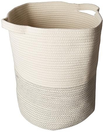 Amazon Com View Line Extra Large White Woven Storage Basket