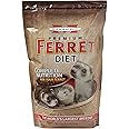 Marshall Pet Products Natural Complete Nutrition Premium Ferret Diet Food with Real Chicken Protein, Highly Digestible, 4 lbs