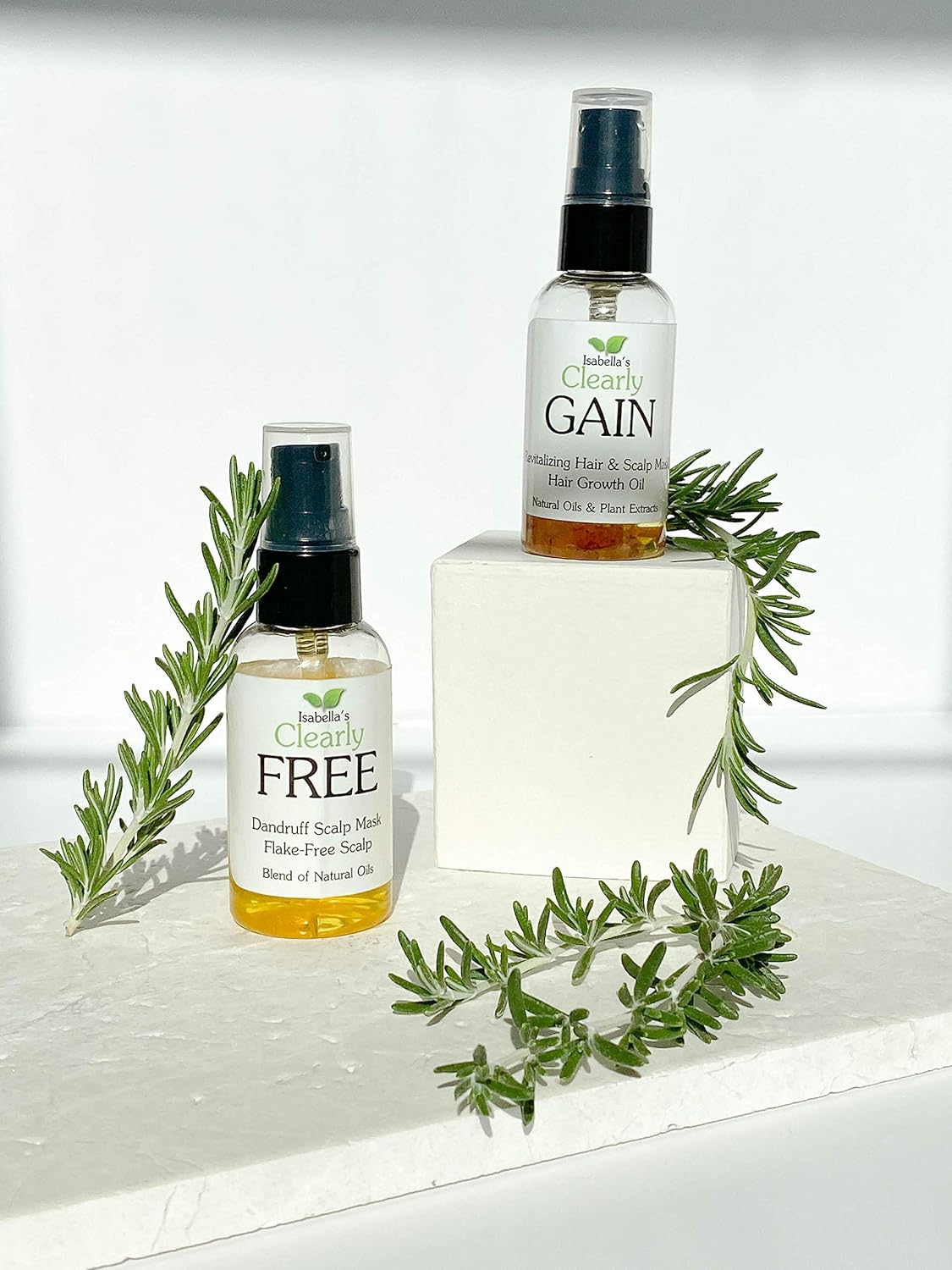 Isabella’s Clearly FREE, Natural Anti Dandruff Oil, Yellow, 120 ml (Pack of 1) - Image 4