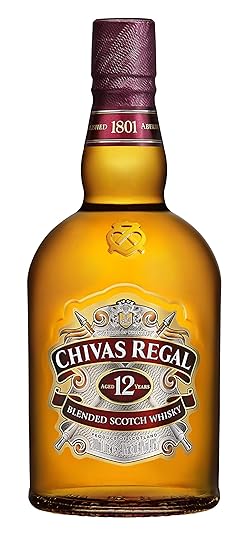 Chivas Regal 12 Jahre Premium Blended Scotch Whisky – 12 Jahre gereifter Blend aus schottischen Malt & Grain Scotch Whiskys a
