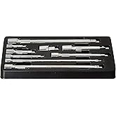 Steelman 9-Piece Magnetic Extension Set, Converts Standard Length Sockets into Magnetic Sockets, 1/4, 3/8, and 1/2-Inch Drive