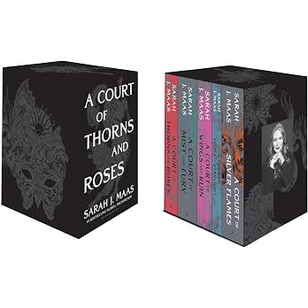 A Court of Thorns and Roses five-book hardcover box set by Sarah J. Maas