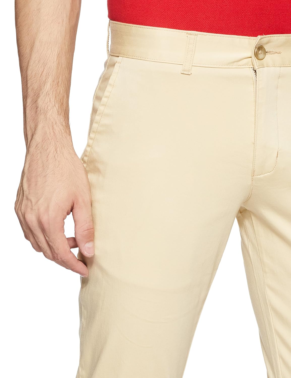 parx men's slim fit casual trousers