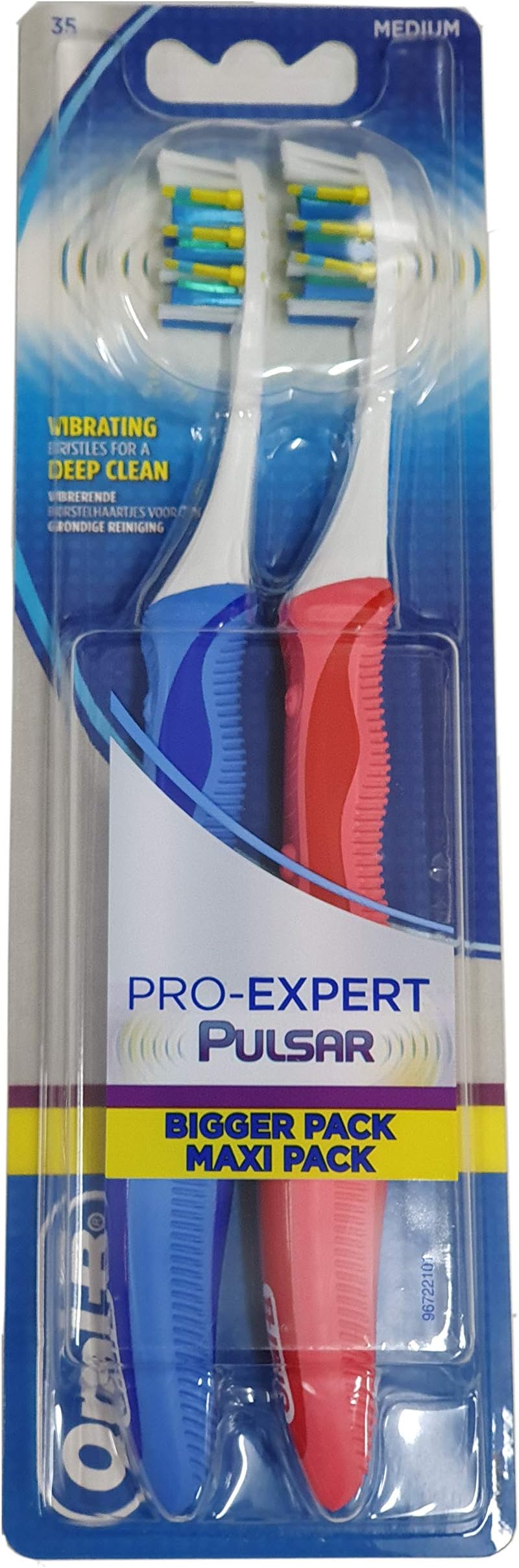 Oral-B Pro Expert Pulsar Vibrating Toothbrush Twin Pack