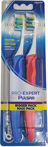 Oral-B Pro Expert Pulsar Vibrating Toothbrush Twin Pack