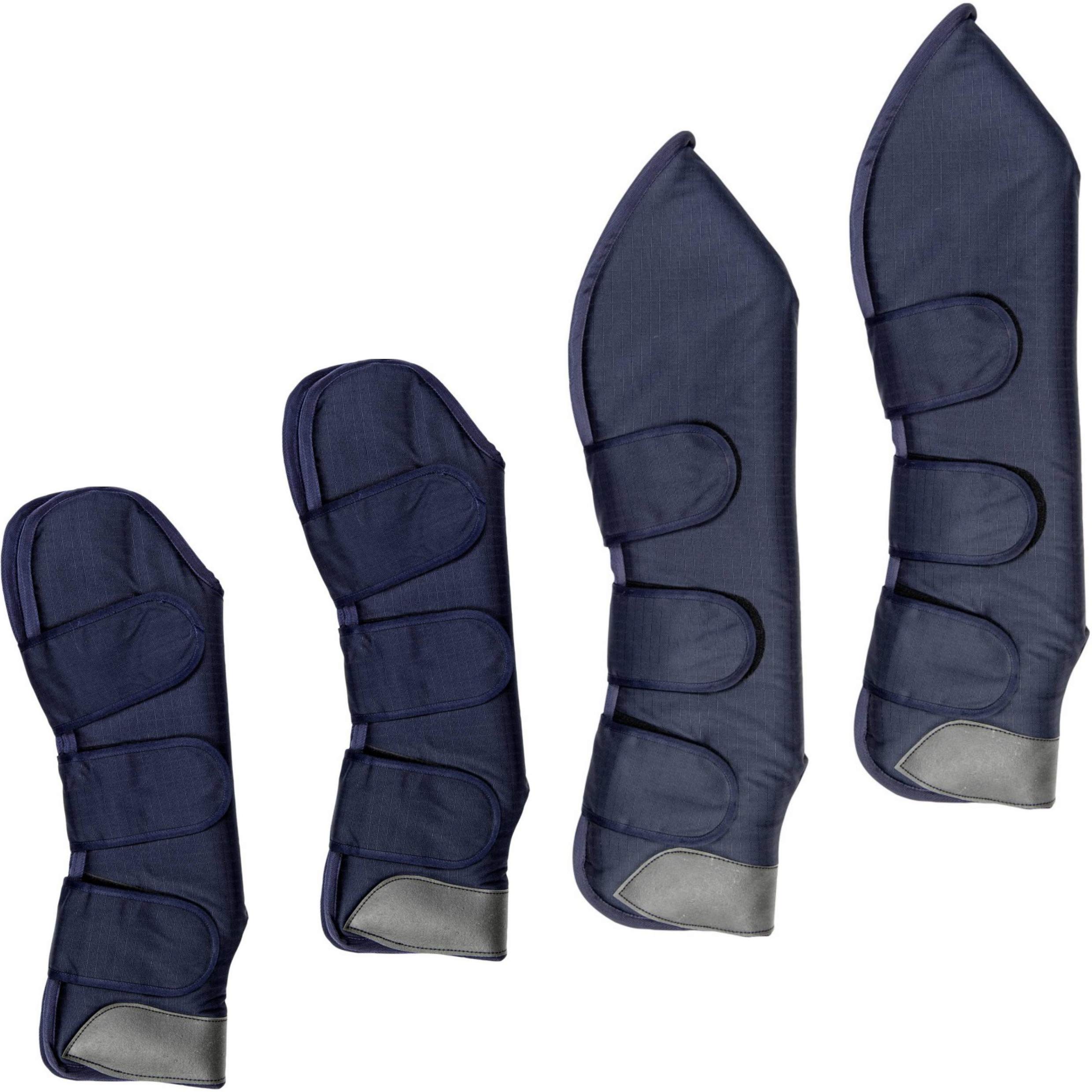 HKM Sports Equipment Premium Transport Boots for Warmblood Black