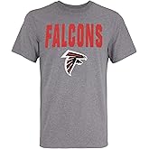 New Era NFL Men's 50 Yard Line Dri-Fit Short Sleeve T-Shirt, Atlanta Falcons, Large