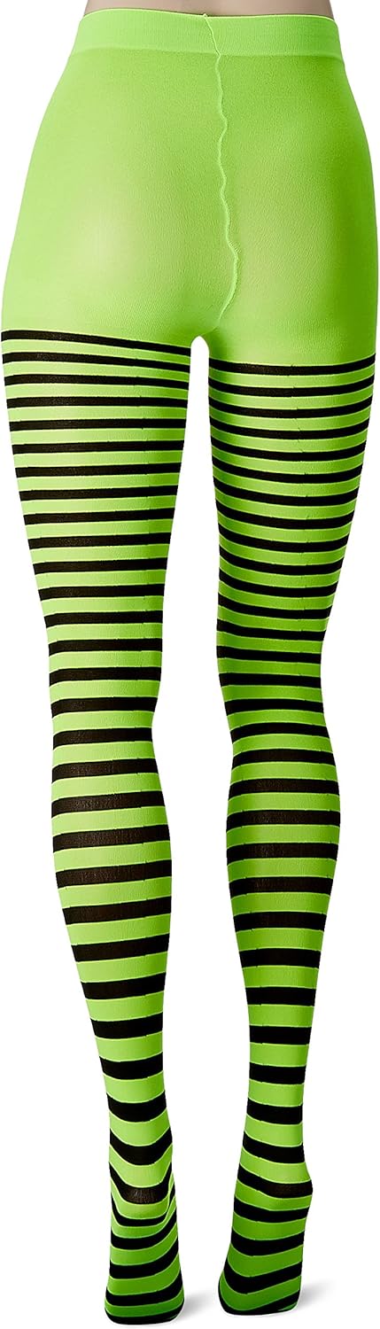 Leg Avenue Women's Nylon Striped Tights: Clothing
