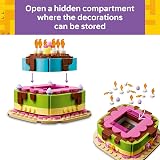 LEGO Birthday Party Cake Toy 40815 Create Candles Flowers Customisable Decor view 4
