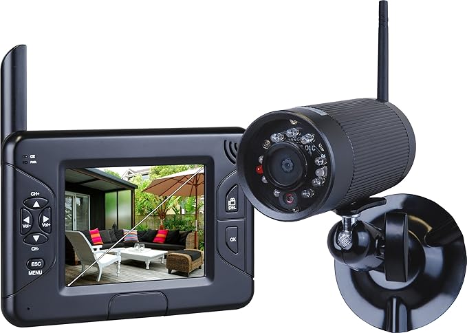 Smartwares CS83DVR Funk Kamerasystem mit Aufzeichnungsfunktion