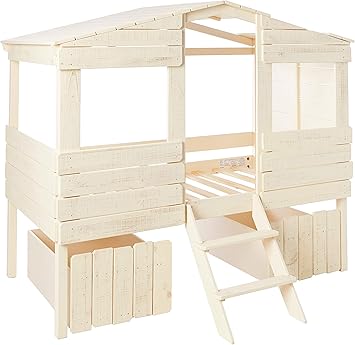 donco twin treehouse loft bed