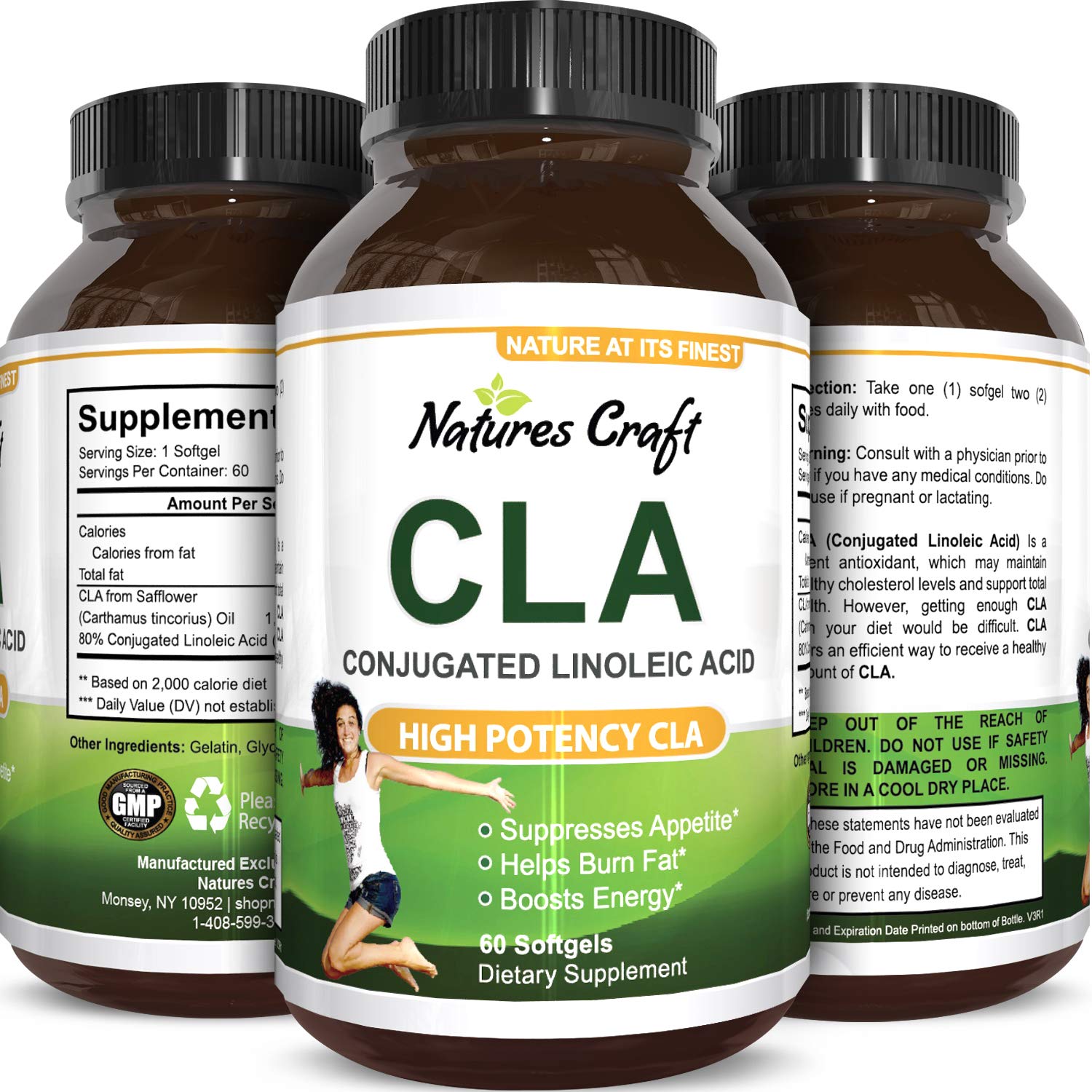CLA Supplement Safflower Oil Conjugated Linoleic Acid