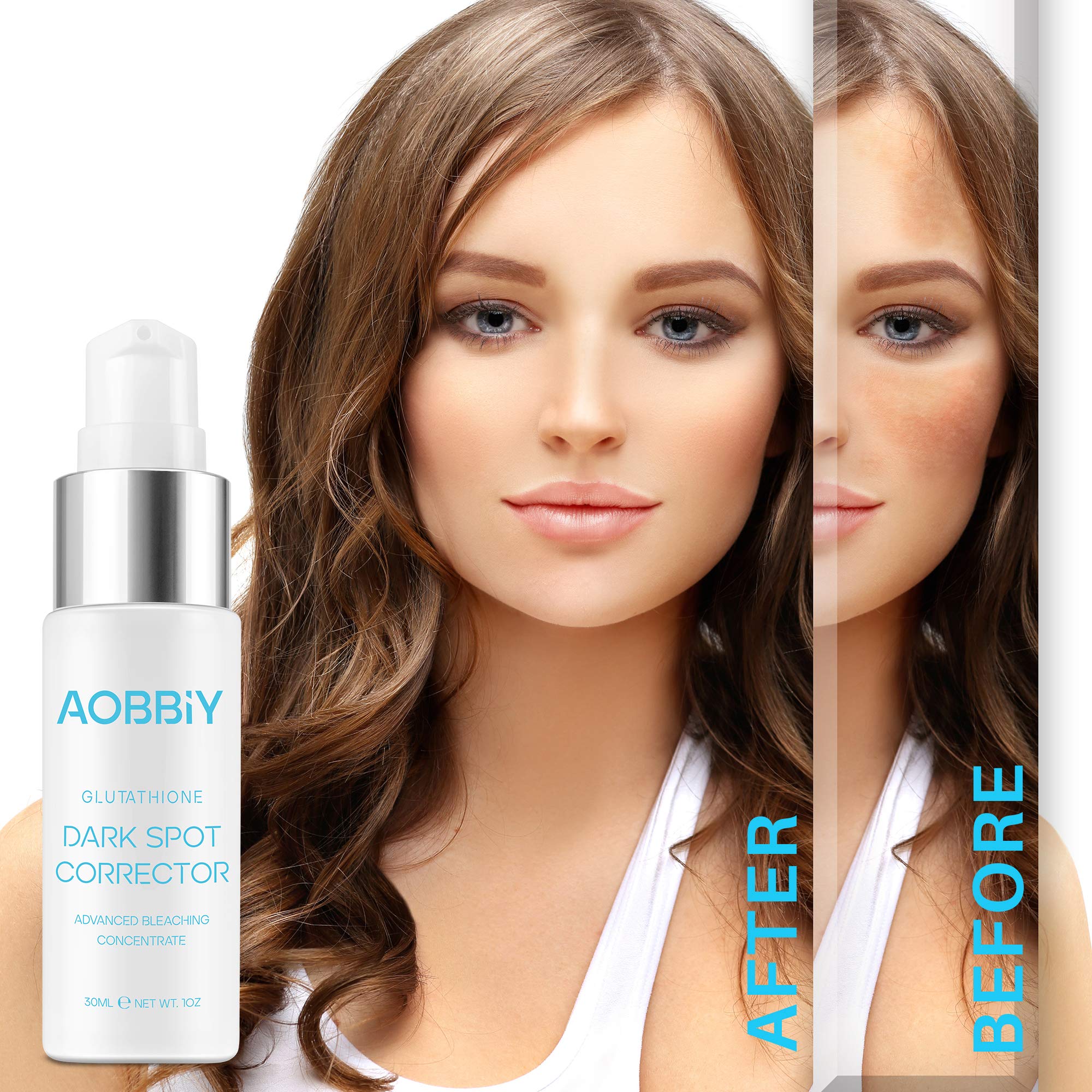 aobbiy glutathione dark spot corrector AOBBIY Hyperpigmentation Treatment â€“ Dark Spot Remover for Face & Body,  Niacinamide Serum for Melasma, Sun Spots, 1.01 Fl Oz