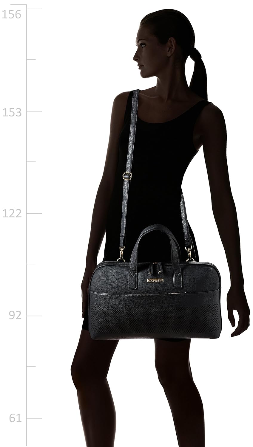 caprese heidi women's satchel (black)