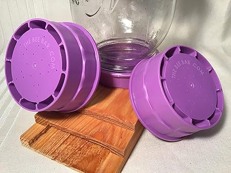 Amazon Com The Bee Bar No Rust Caps For Mason Jar Honeybee Jar