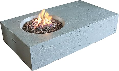 Natursteinzentrum Rhein Main Feuertisch, rechteckig, ca. 142x81x40 cm