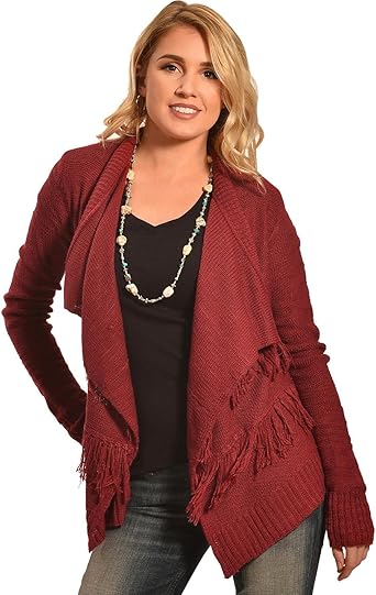 derek heart cardigan