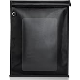 Large Faraday Bags for Laptop(17 x 15 inches) Signal Blocking Faraday Cage, Cell Phone Signal Jammer, Anti-Tracking RFID Faraday Pouch, Blocking All Tpye of Signal Bag