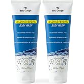 TRIHARD After Swim Body Wash for Swimmers, 2 Pack | Two bottles of after-swim body wash. Lifts chlorine and salt residue and the pool smell. Vegan, SLS free