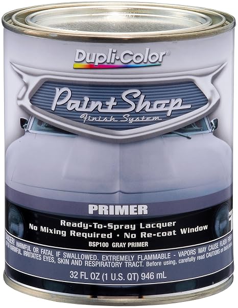 Amazon.com: Dupli-Color BSP100 Gray Paint Shop Finish System ...