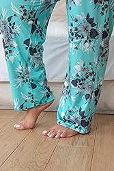 Vozanet Women's Pajama Sets Short Sleeve with Long