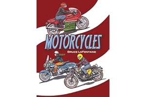 Motorcycles Coloring Book