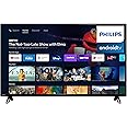 Philips 55-Inch 4K UHD LED Android Smart TV with Voice Remote, HDR10, Google Assistant and Chromecast Built-in