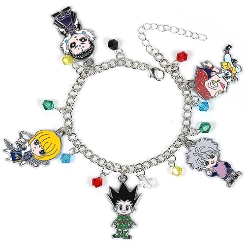 Hunter Hunter Fashion Novelty Charm Bracelet Anime Manga Series Charm Bracelet Accessories Gon Freecss Killua Zoldyck Kurapika Hisoka Morow Chrollo Charm Bracelet Accessories Amazon In Toys Games Hunter Hunter Fashion Novelty Charm Bracelet Anime Manga Series Charm Bracelet Accessories Gon Freecss Killua Zoldyck Kurapika Hisoka Morow Chrollo Charm Bracelet Accessories Amazon In Toys Games