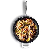 Granite Stone 14” Nonstick Frying Pan with Ultra Durable Mineral and Diamond Triple Coated Surface, Family Sized Open Skillet