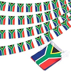 South Africa String Flag Pennant Banner, Small Mini
