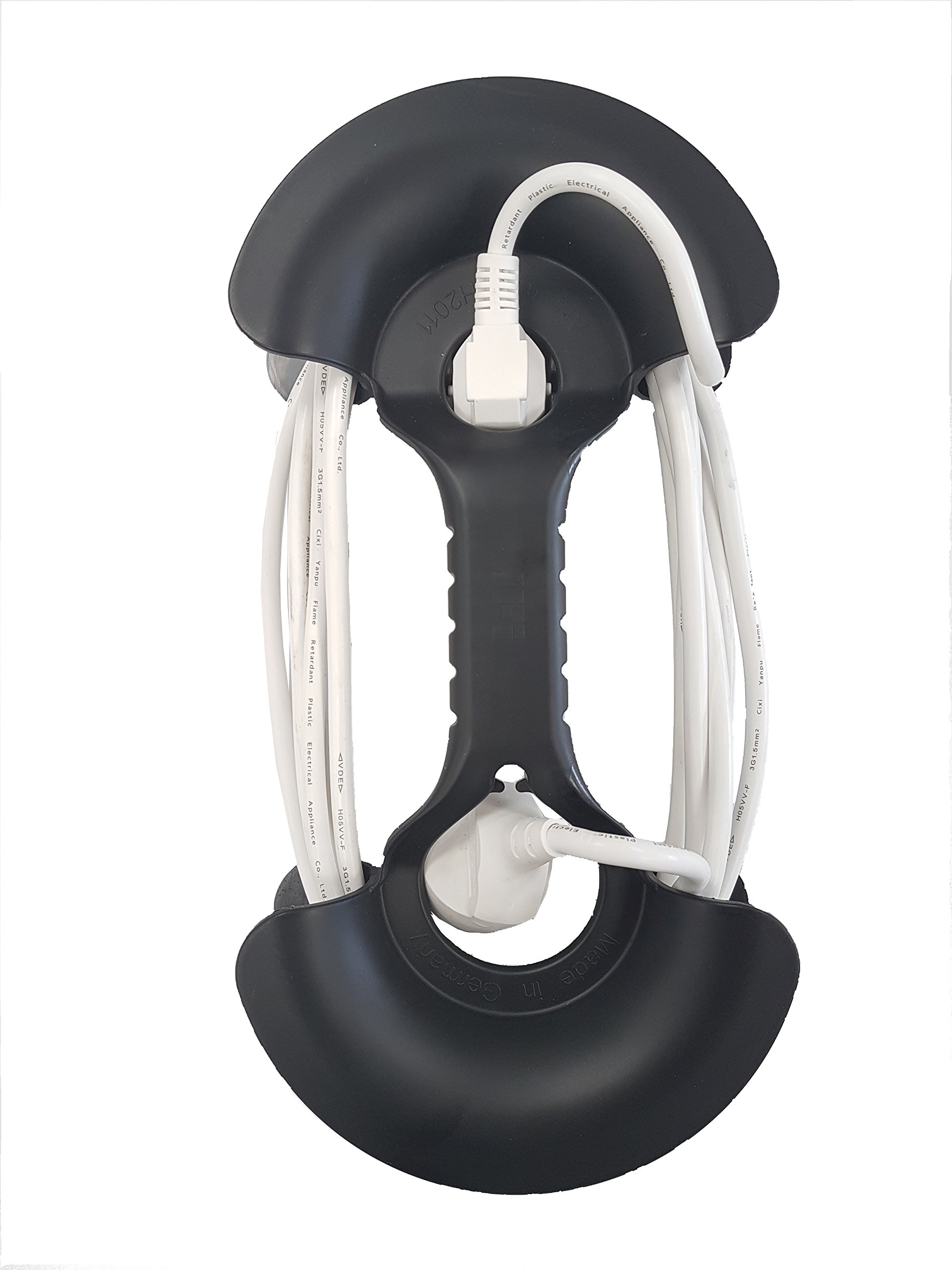 ViD + Cord Handle for Wrapping up to 2 m of Cable Black