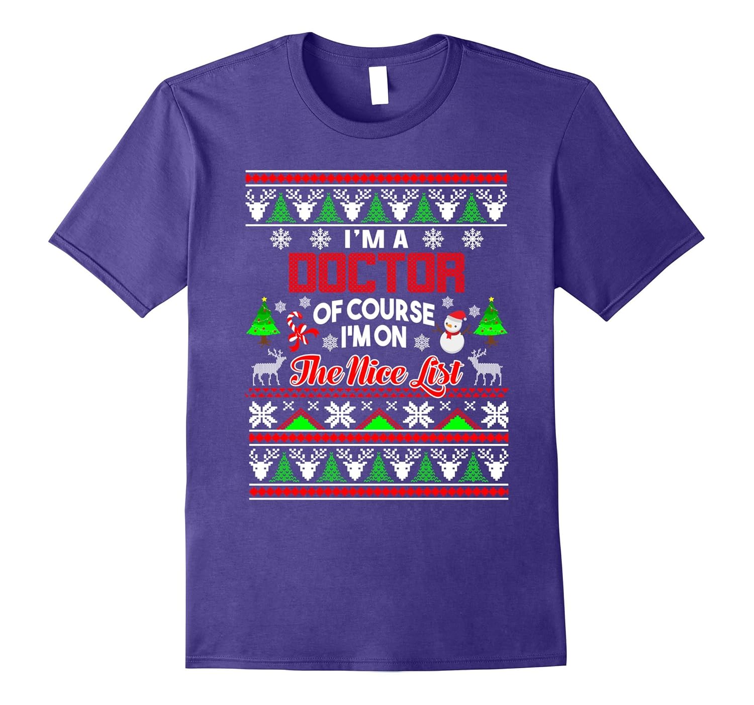 Best Ugly Christmas Sweater Gift For Doctor Shirt-ANZ