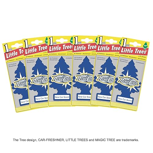 MAGIC TREE "NEW CAR" AIR FRESHENER PACK OF 5 Amazon.co.uk Car & Motorbike