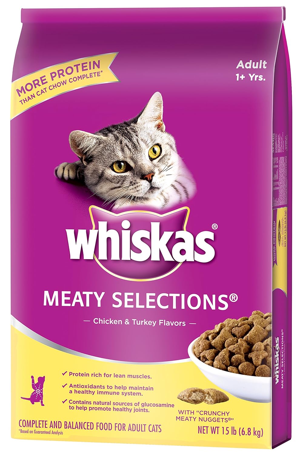 whiskas adult dry cat food
