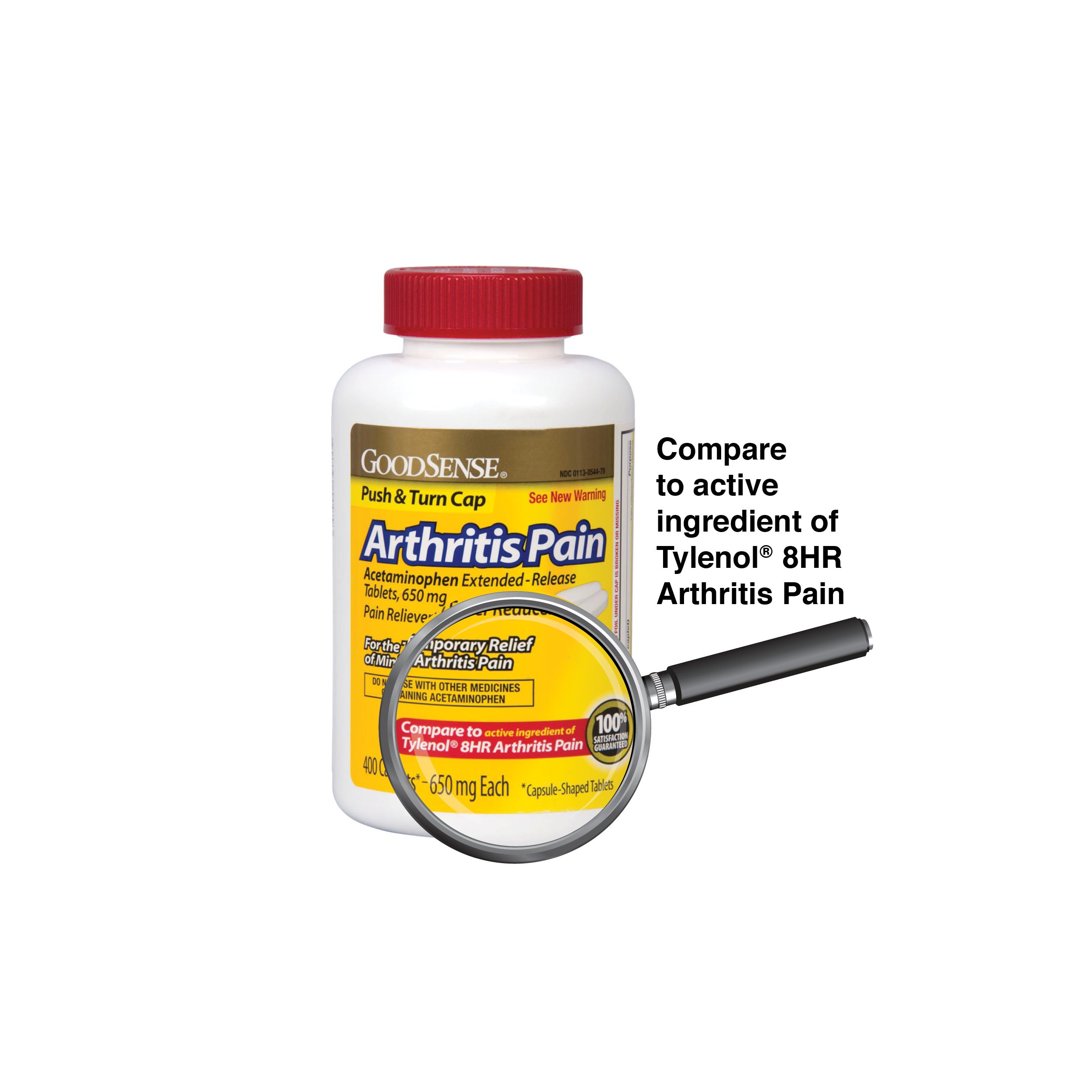 GoodSense Arthritis Pain Acetaminophen ExtendedRelease Tablets, 650 Mg