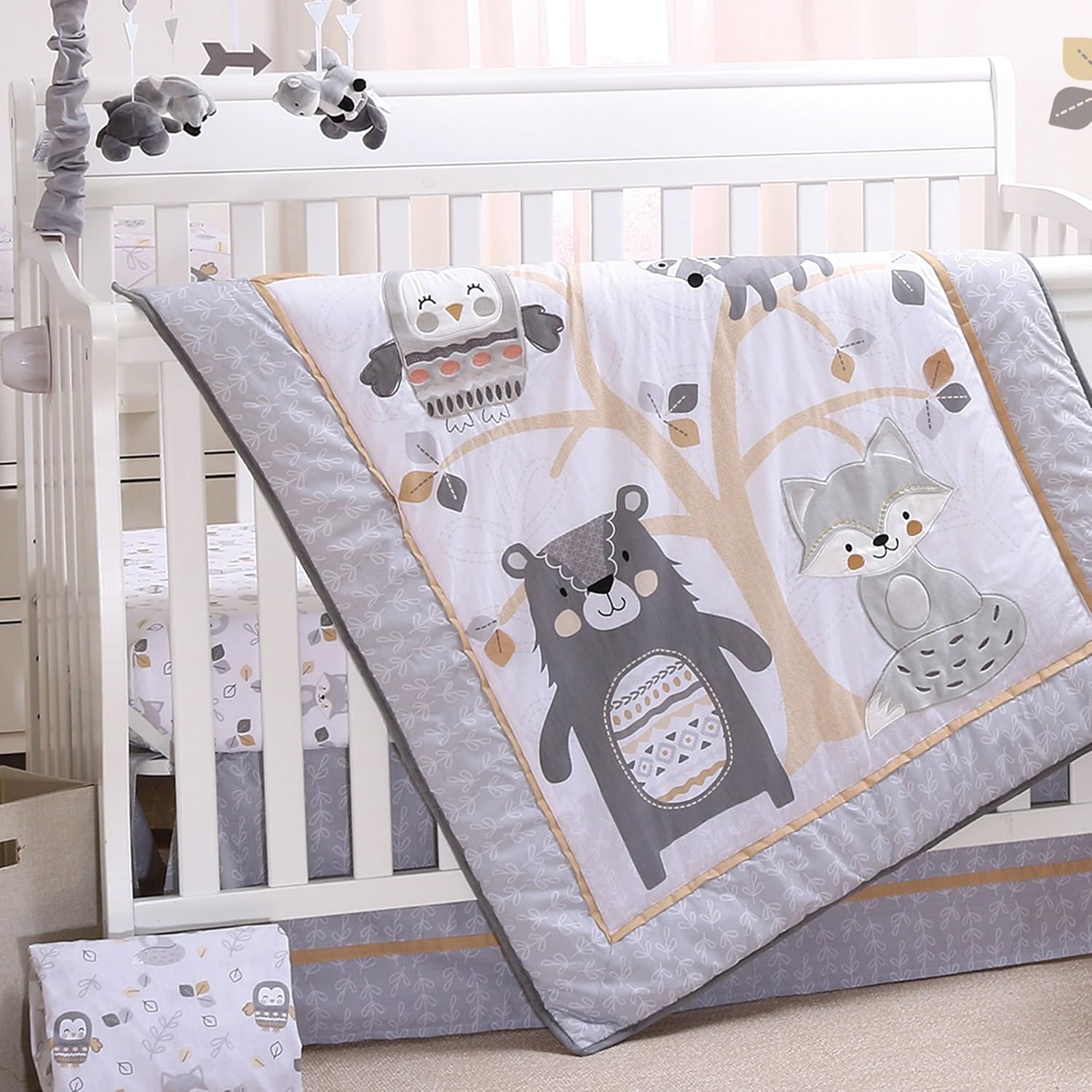 forest friends baby bedding