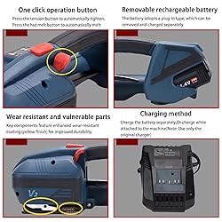 Electric Strapping Tool, 3200N Battery-Powered