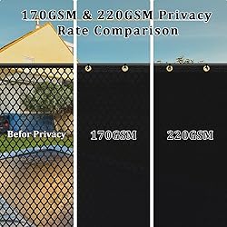 Shade&Beyond 0 4' x 5 0' Fence Privacy Screen