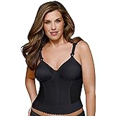 Exquisite Form 5107532 Fully Slimming Wireless Back & Posture Support Longline Bra with Back Closure