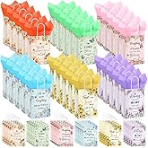 Pasimy 120 Pcs Christian Gift Bags Sets with 60 Religious Butterfly Party Favor Bags and 60 Colorful Tissue Paper Religious Gift Bags Christian Goody Bags Bible Verse Gift Wrap Bags for Birthday Party