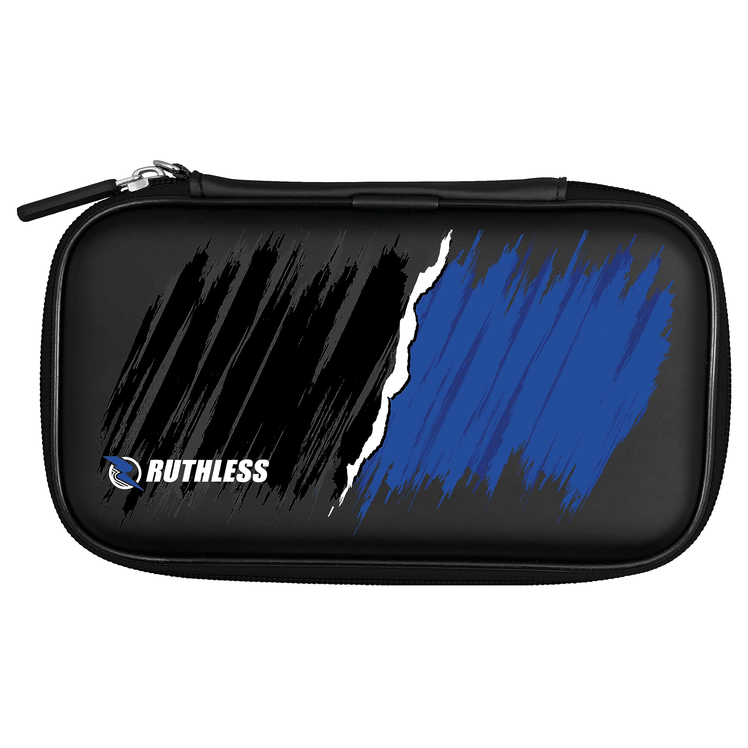 RUTHLESS Dart Case | Professional Darts Case Storage Wallet, Riptorn Black/Blue (W690)