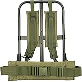 Rothco Alice Pack Frame with Attachments – Includes Padded Shoulder Straps and Kidney Pad Waistbelt – Lightweight Aluminum Construction