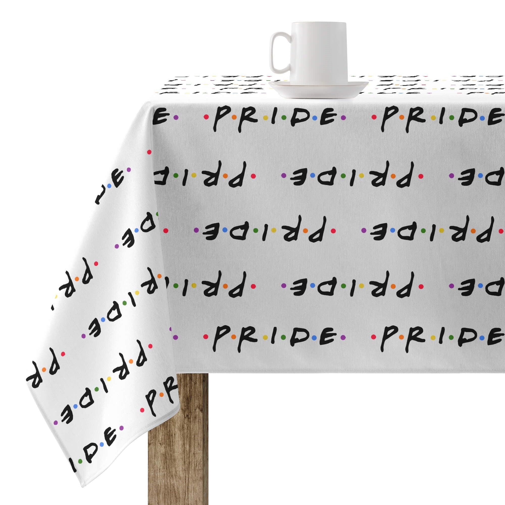Belum Stain-Resistant Resin Tablecloth, Size: 140 x 140 cm, Fabric: 100% Cotton, Resin Coated, Stain Resistant, 300 g, Model: Pride 83