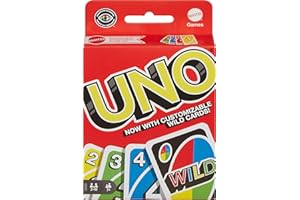 Mattel Games UNO Color & Number Matching Card Game for 2-10 Players Ages 7Y+