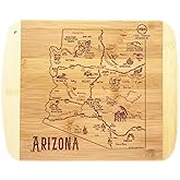 Totally Bamboo A Slice of Life Arizona State Serving and Cutting Board, 11" x 8.75"