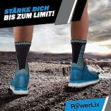 POWERLIX Ankle Support Brace 2 Pack Blue M Men Women Kids view 2