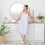 Utopia Towels Luxurious Jumbo Bath Sheet 2 Pack 90 x 180 cm White 100% cotton view 7