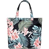 Hurley womens Canvas Beach Tote Bag