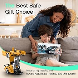 KKM Remote Control Car Toy, 2.4Ghz Transform Robot