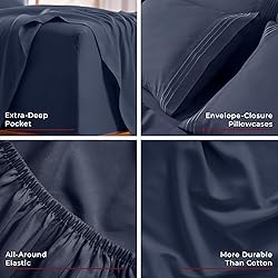 Mellanni Iconic California King Sheet Set - 6-Piece